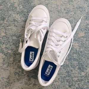 Keds crew kick 75 in white leather